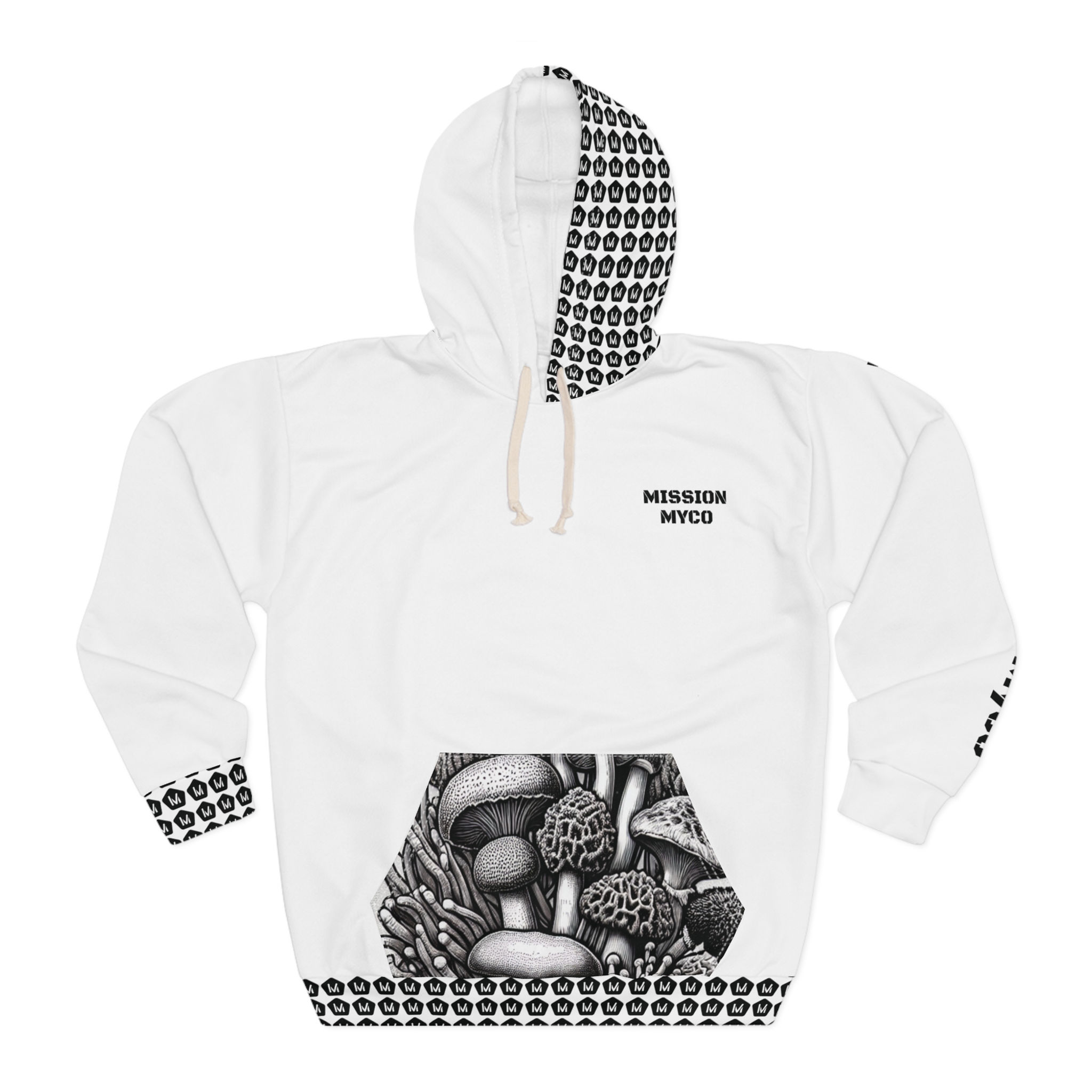 Culinary Mushroom Hoodie - Mission Myco Logo