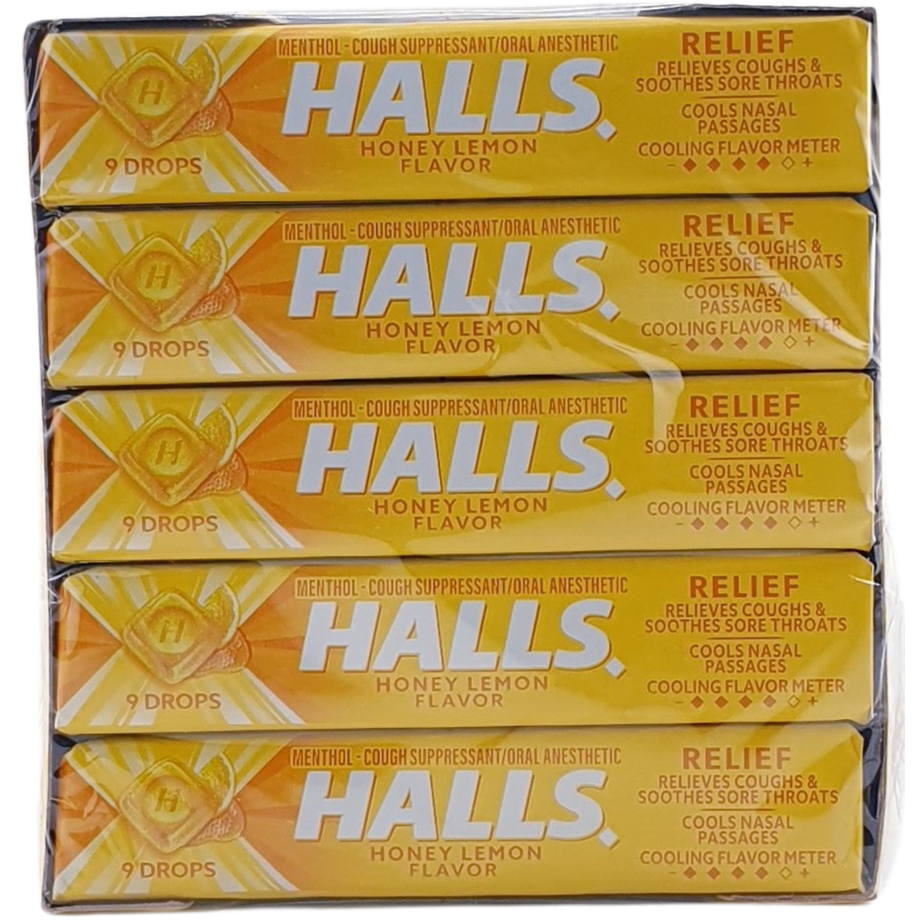 HALLS RELIEF HONEY LEMON FLAVOR