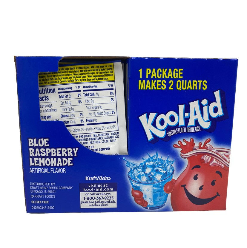 Thumbnail: Kool-Aid Mix Blue Raspberry Lemonade - 48 Count