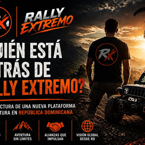 Rally Extremo en República Dominicana como plataforma de rally, offroad 4x4, deportes extremos, jetski y paracaidismo en RD