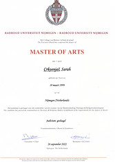 Master diploma