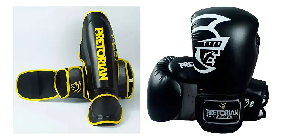 Miniatura: Paquete: Espinilleras+ Guantes Pretorian