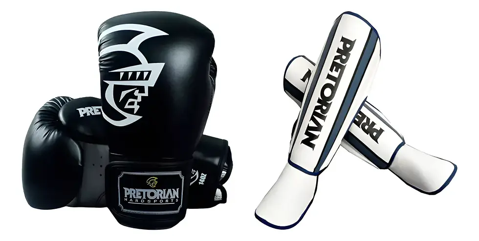Miniatura: Paquete: Espinilleras+ Guantes Pretorian
