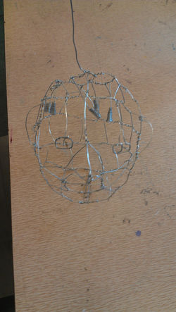 Wire Sculptures by students of Ideal