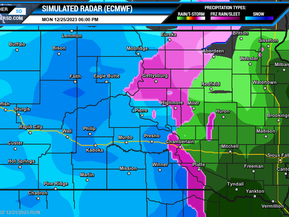 Updates on Christmas Precipitation in South Dakota