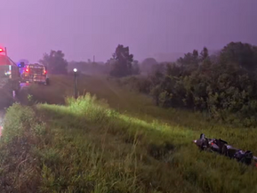 crash in severe thunderstorm manderson south dakota