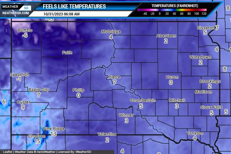 It Feels Like Winter with Cold and Winds