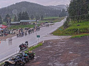 Hail Challenges Rally Attendees in the Black Hills