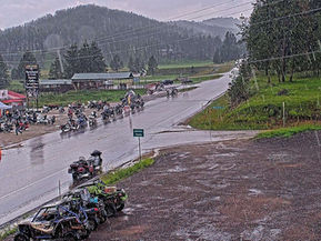 Hail Challenges Rally Attendees in the Black Hills