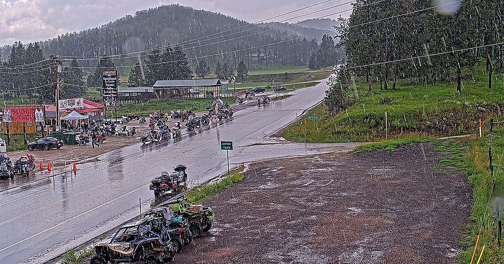 Photo Credit: SDDOT Camera System on US385 / Rochford RD at 3:01pm MDT 08/03/2025