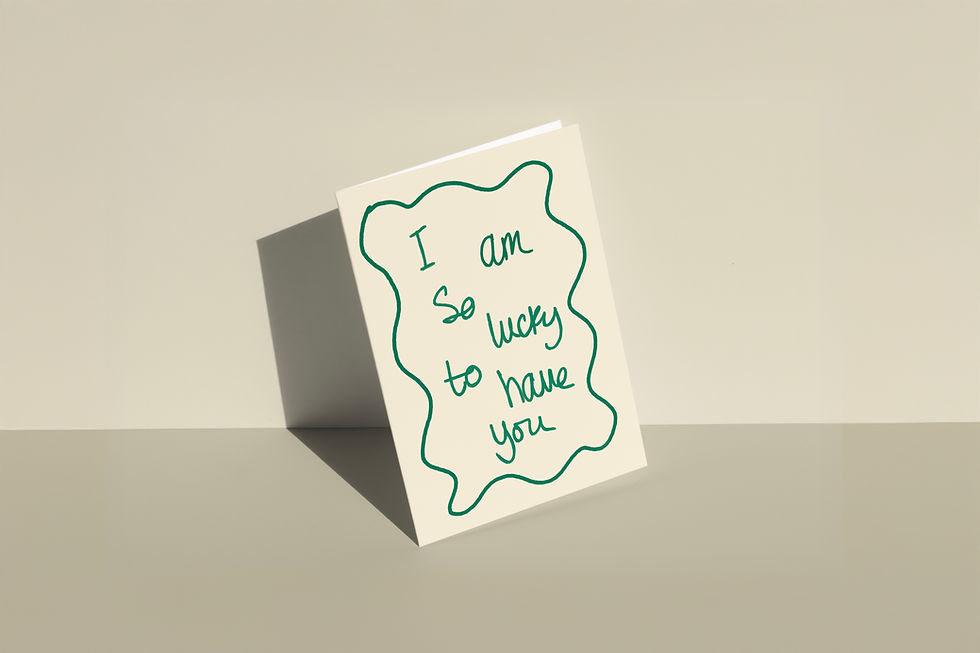 Thumbnail: I am So Lucky to Have You Card