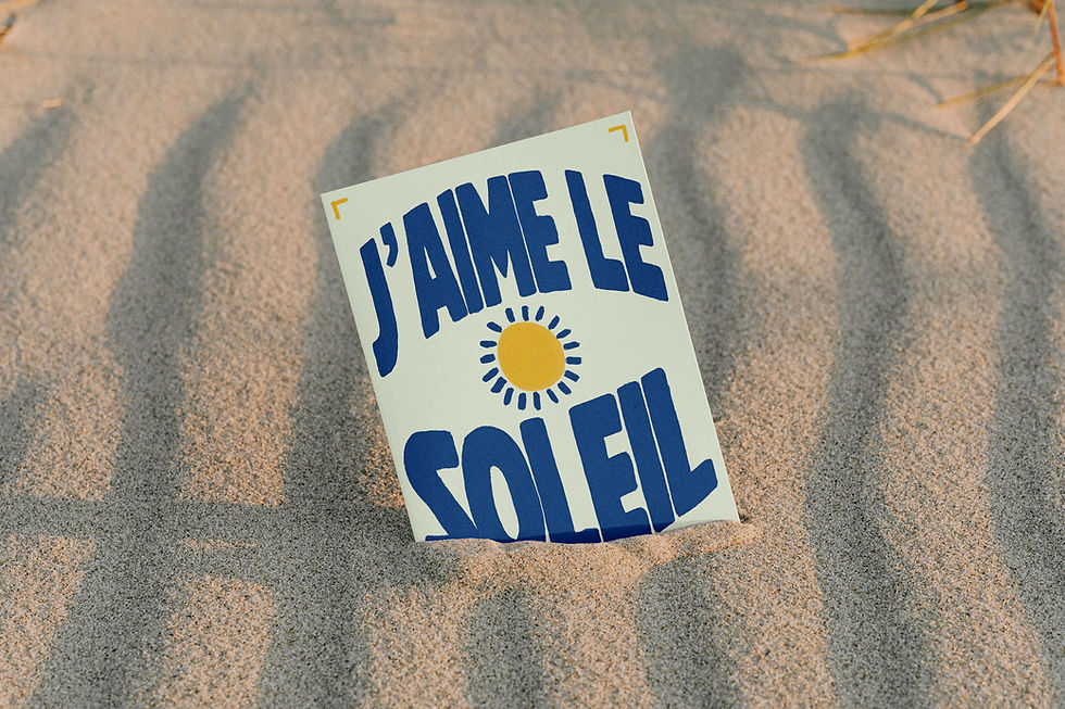 Thumbnail: J'aime Le Soleil Print