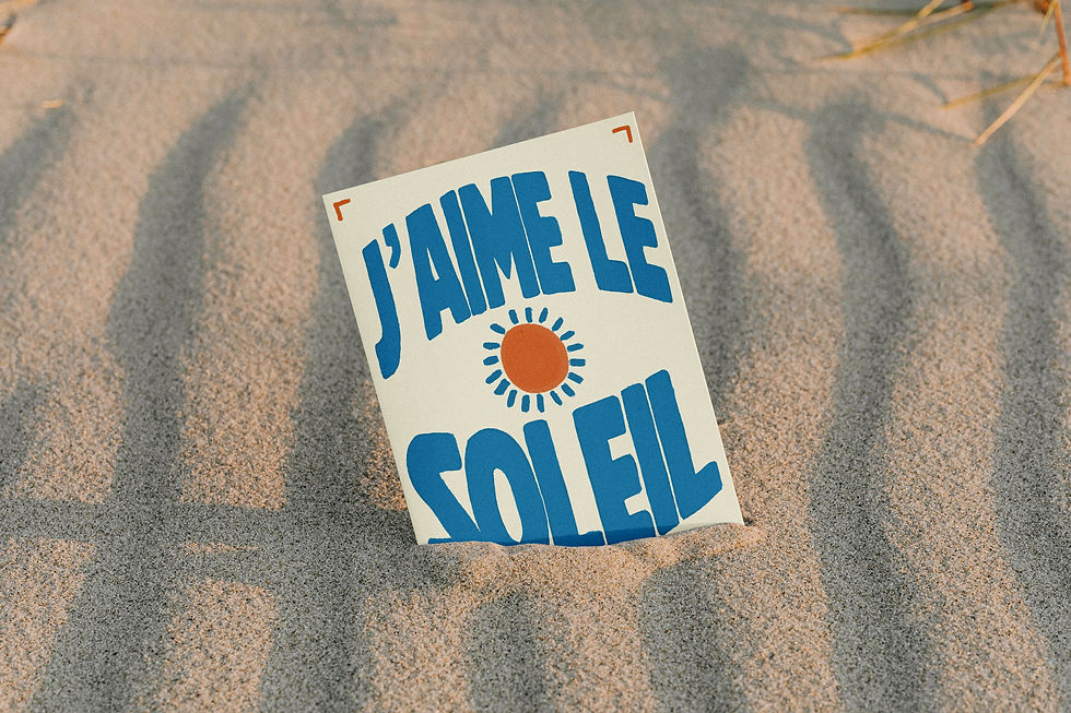 Thumbnail: J'aime Le Soleil Print