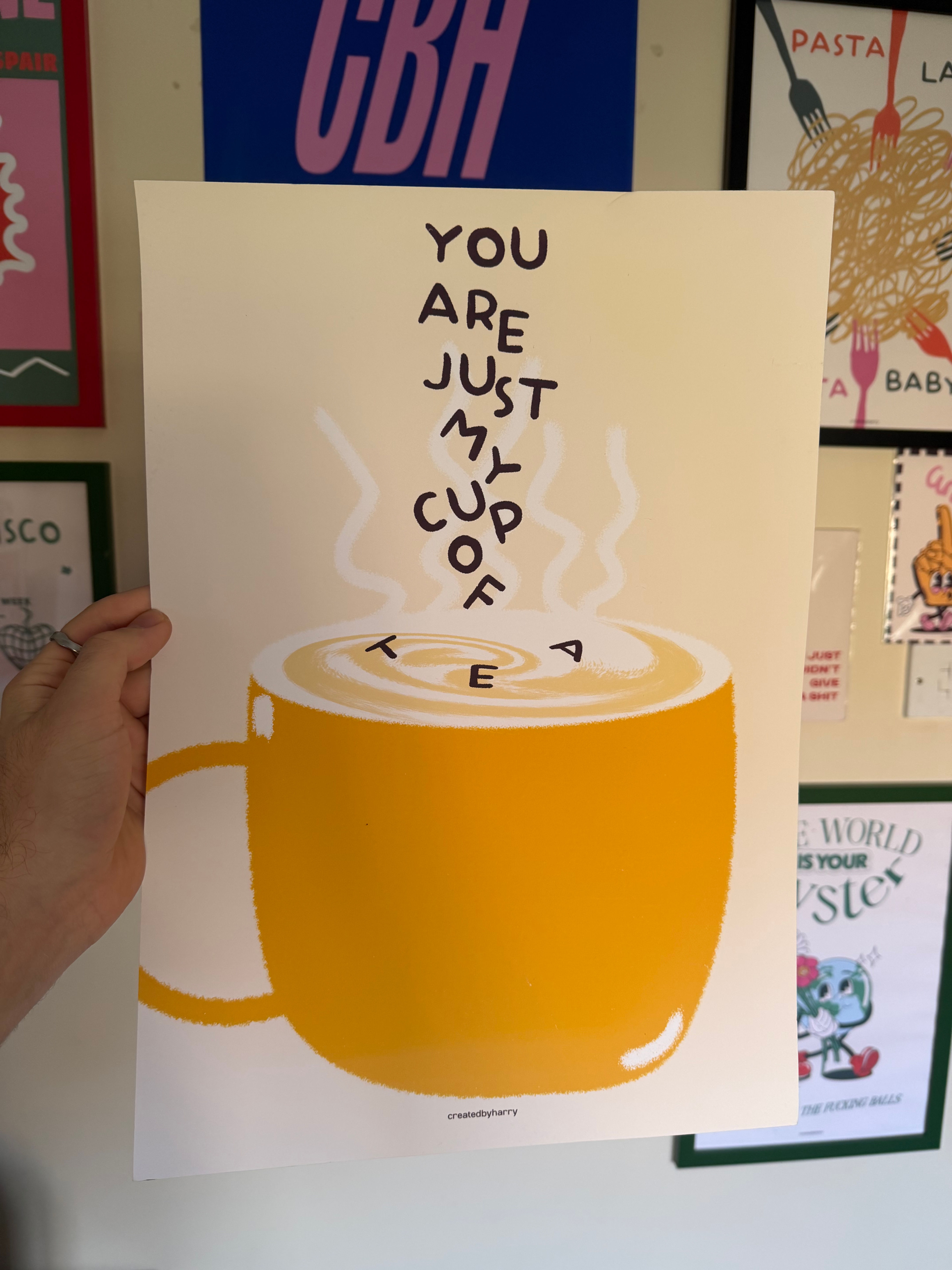SALE: Cup of Tea - A3