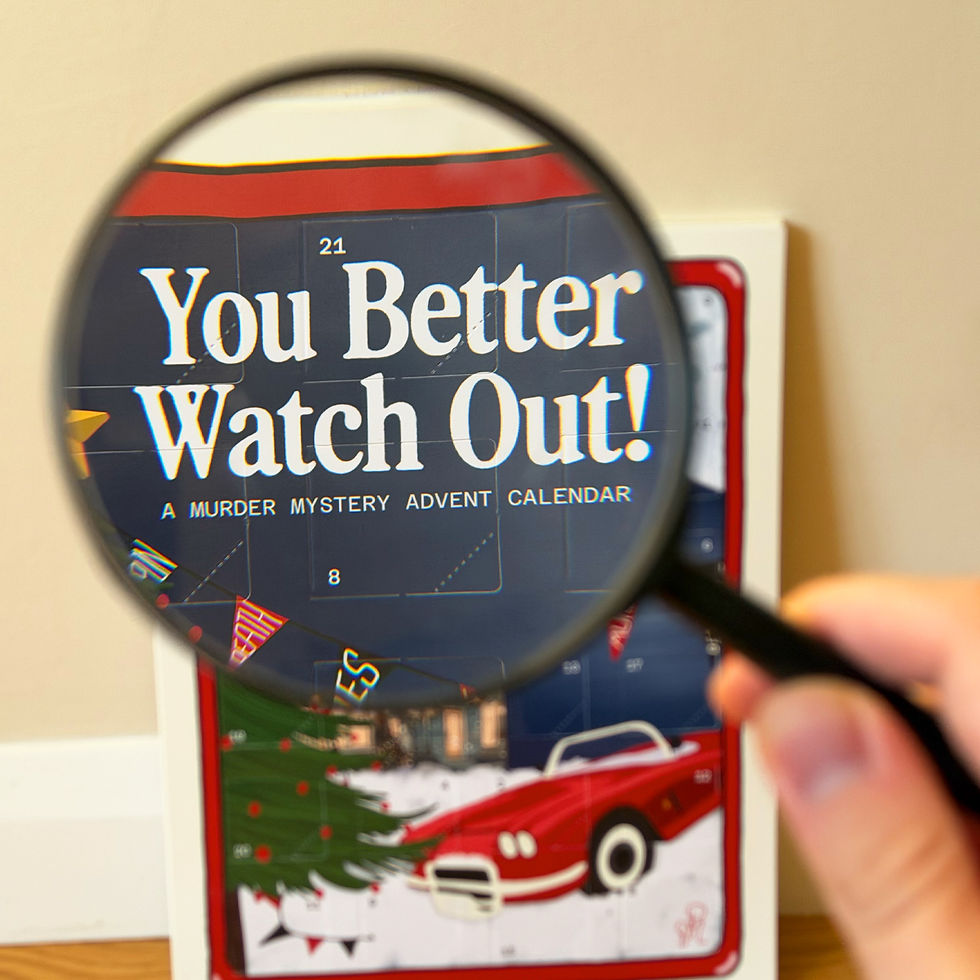 Thumbnail: You Better Watch Out!: A Murder Mystery Advent Calendar