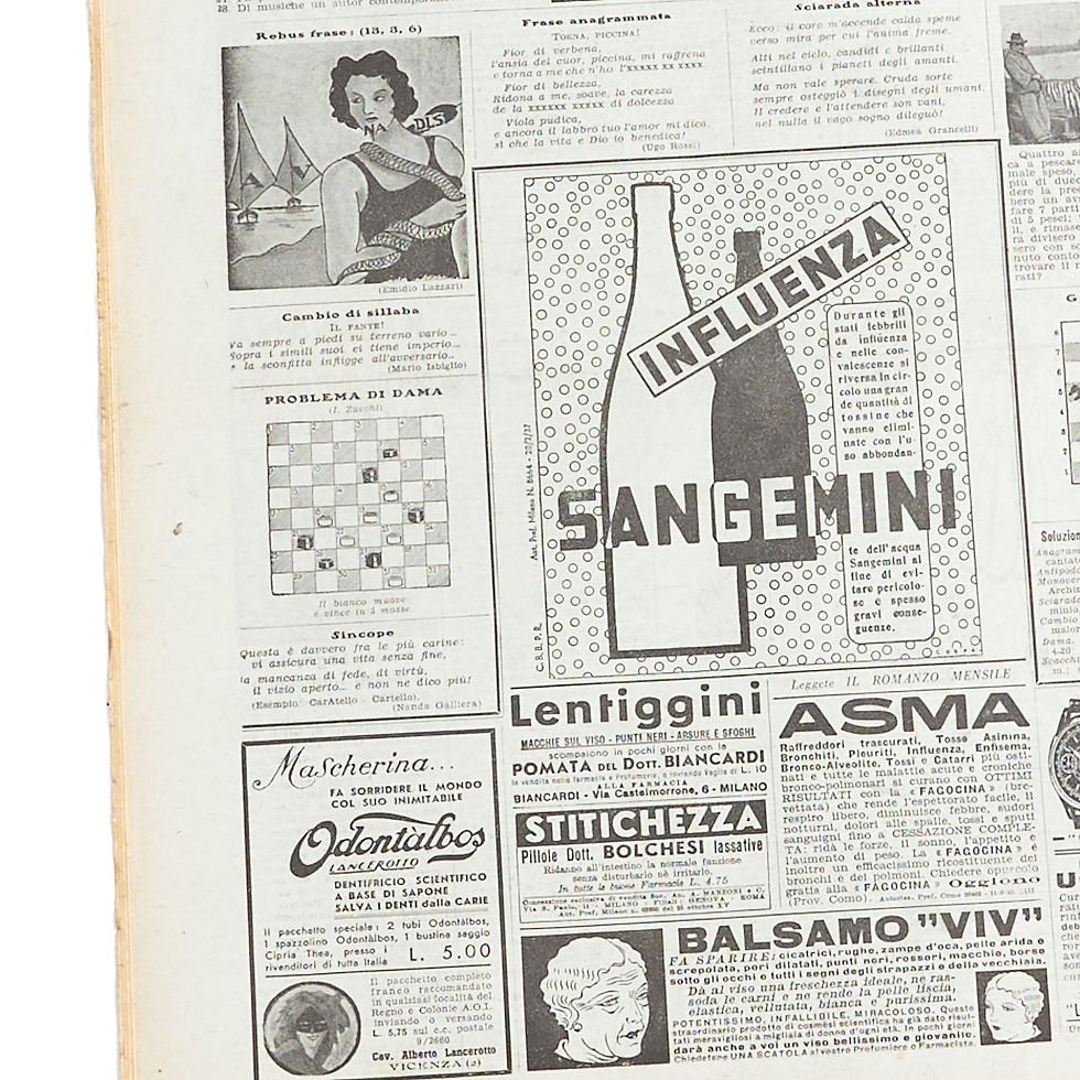 Miniatura: Giornale Vintage Campari