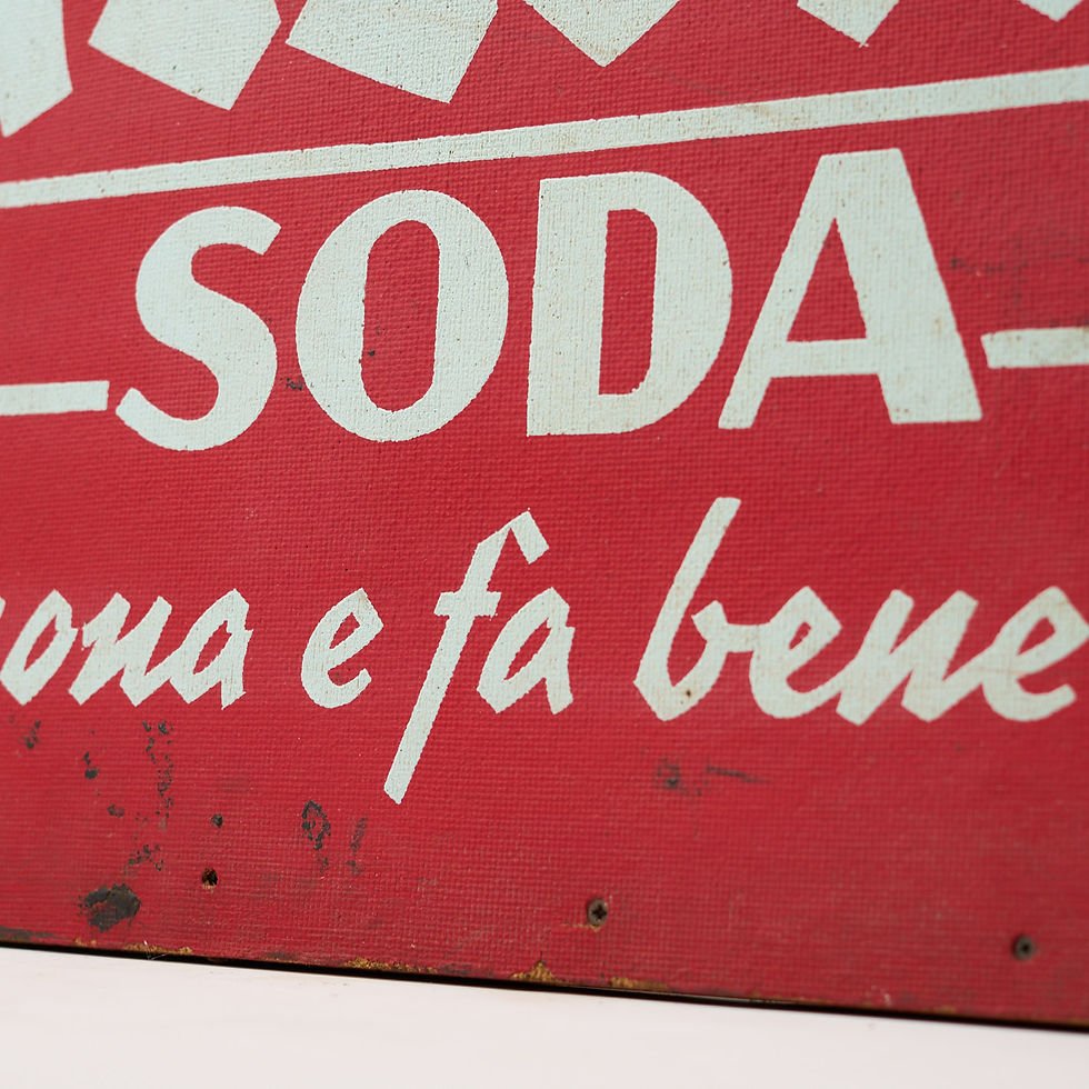 Miniatura: Insegna Tassoni soda