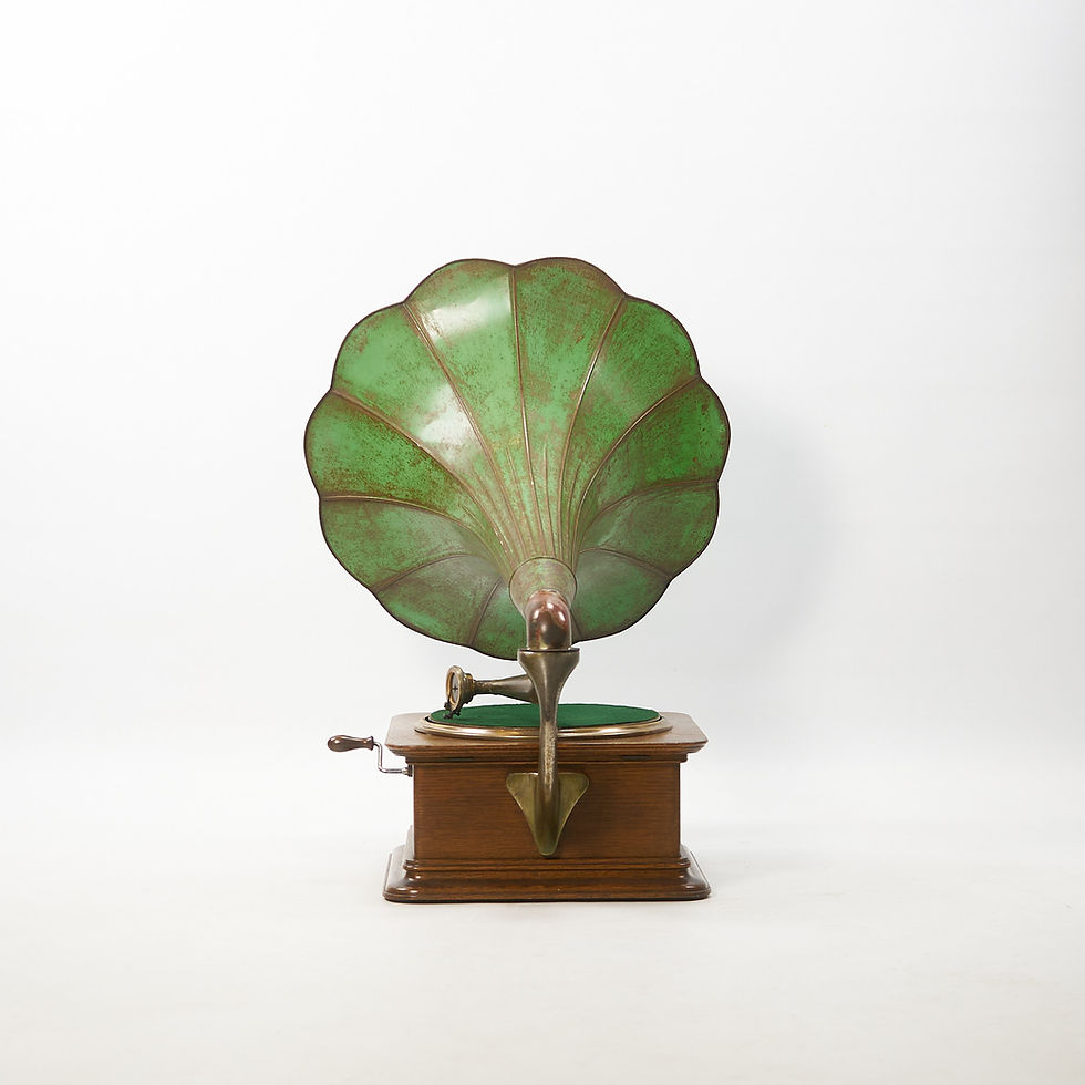 Thumbnail: Columbia graphophone tromba verde