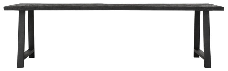 Miniaturbild: DTP Home Timeless Black, Esstisch A-Team, recyceltes Teakholz