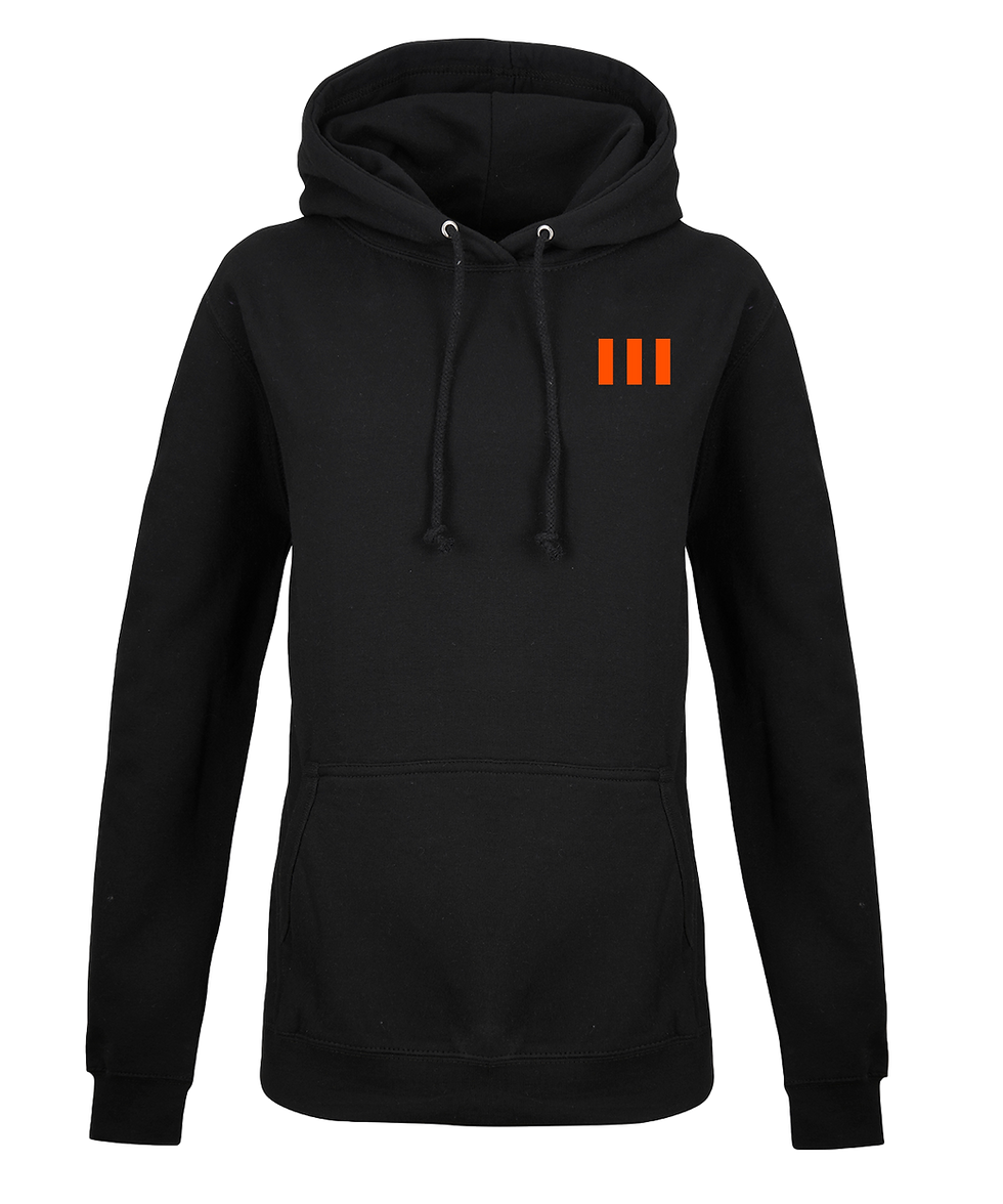 Damen Hoodie 3 Stripes / light