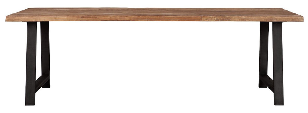 Miniaturbild: DTP Home Timeless, Esstisch A-Team, recyceltes Teakholz, braun