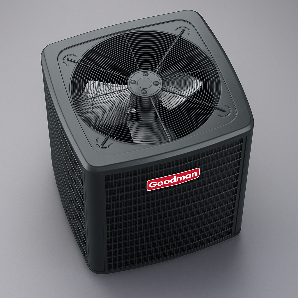 Goodman 3 Ton 14.3 Seer2 Single Stage Air Conditioner R32 Condenser