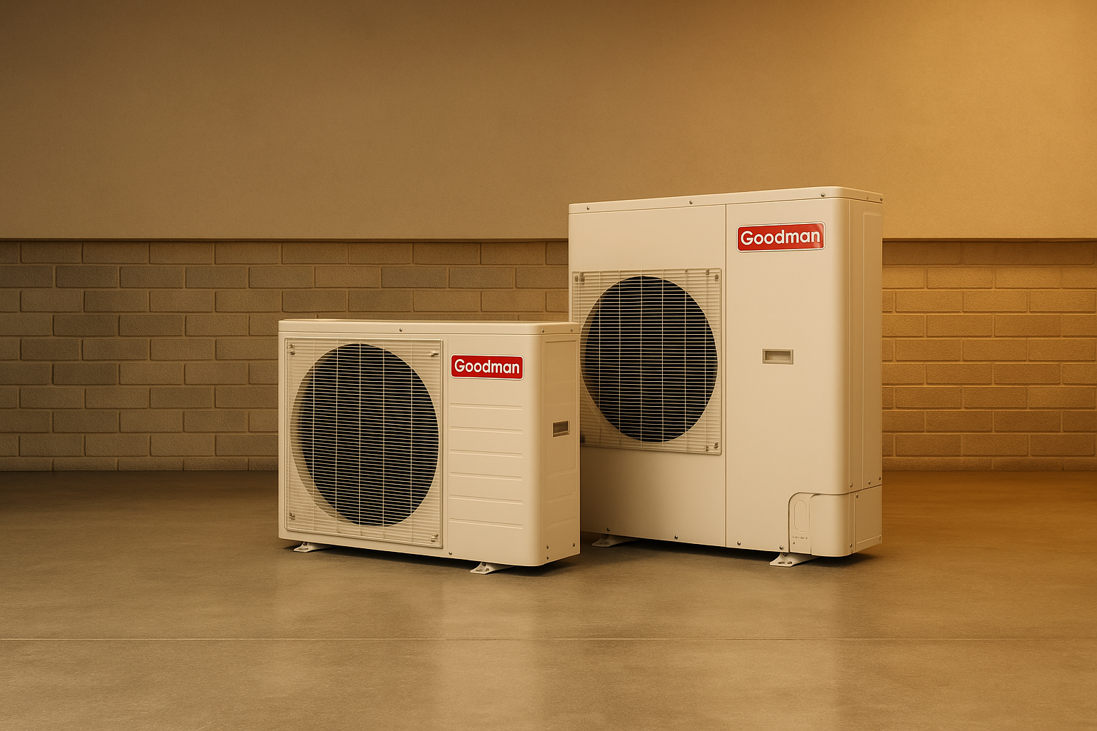 Goodman 4 Ton 16 Seer2 Side Discharge, Communicating, Inverter Heat Pump System