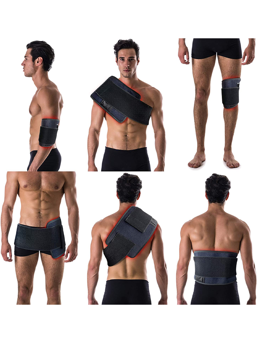Thumbnail: Kormos Red Infrared Light Therapy Pad LED Beauty Devices for Face and Body 