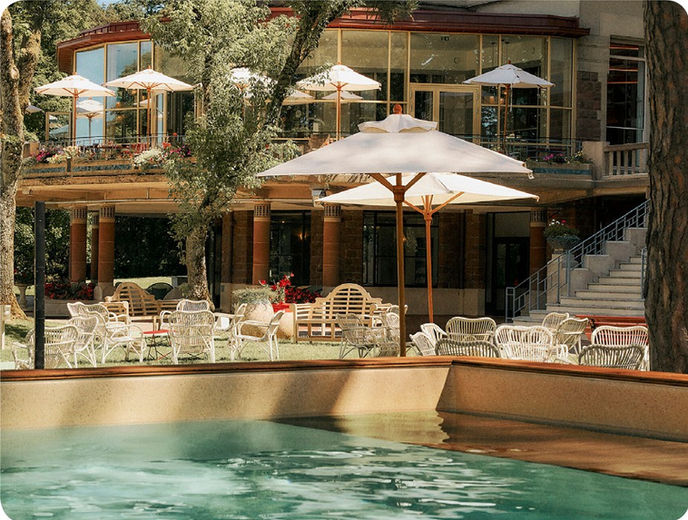 Horse riding at Club Med  Art Deco Resort in France