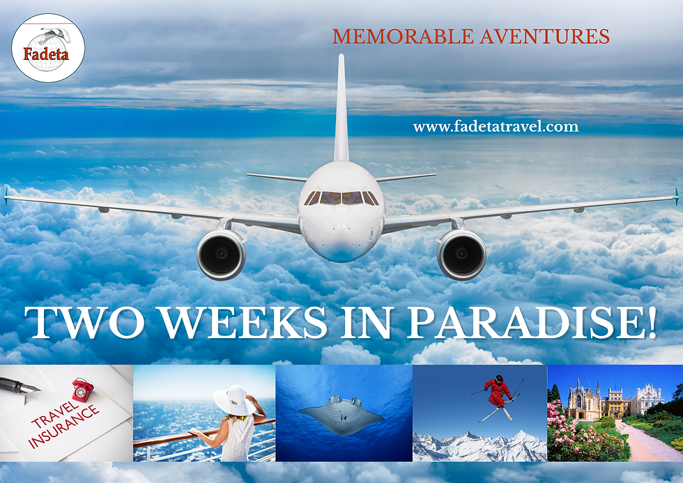 Memorable travel experiences