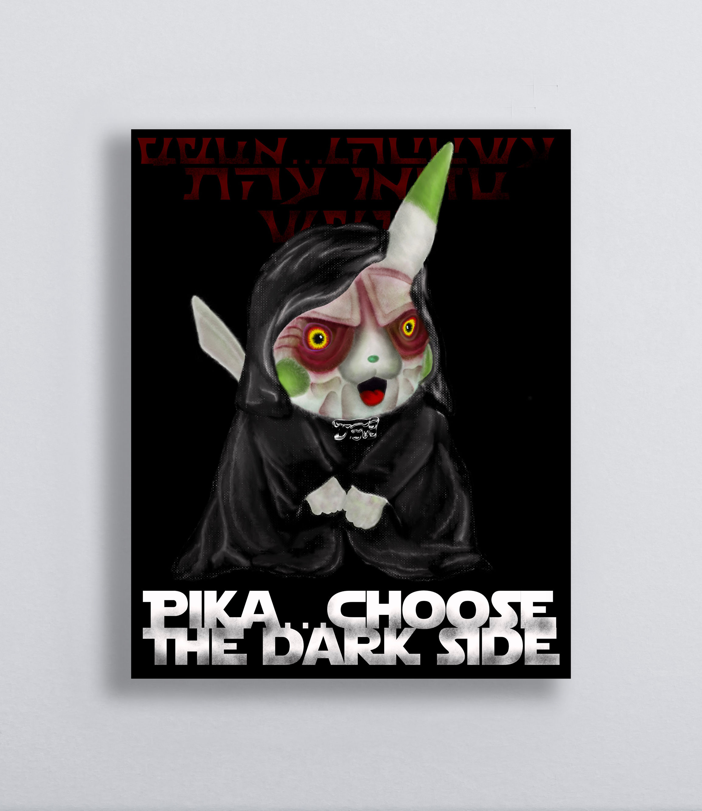 Pika...Choose - Emperor Pikatine - 8x10 Original Art Print