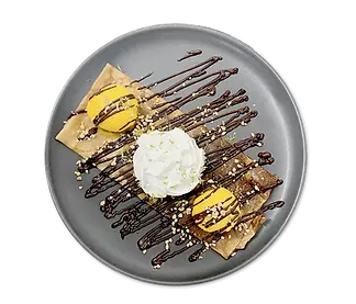 Notre crepe dessert Mango