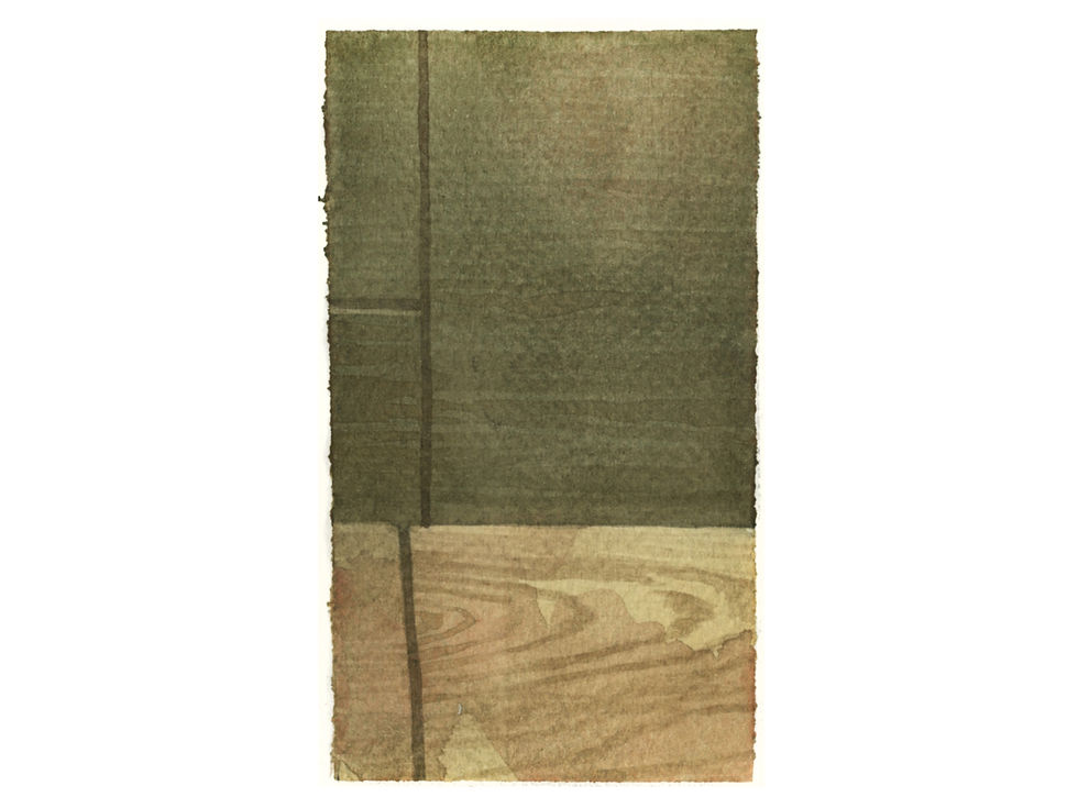 Thumbnail: Miniatures of Alcoholism / approx. 30 x 40 cm / 5 parts of 11 x 6,1 cm 