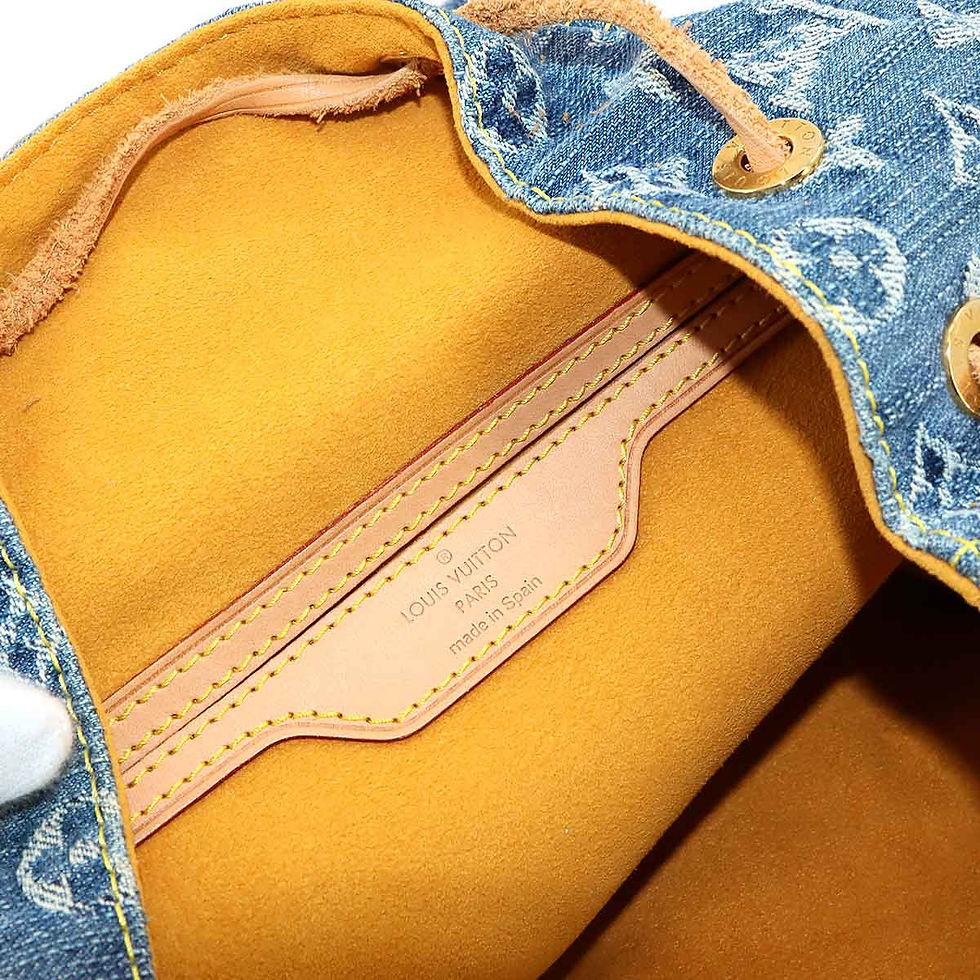 תמונה ממוזערת: Louis Vuitton Monogram Denim Sac Ad GM Backpack