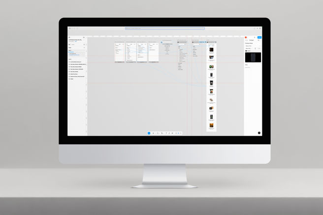 Figma Navigation System: Shop & Filter Architecture