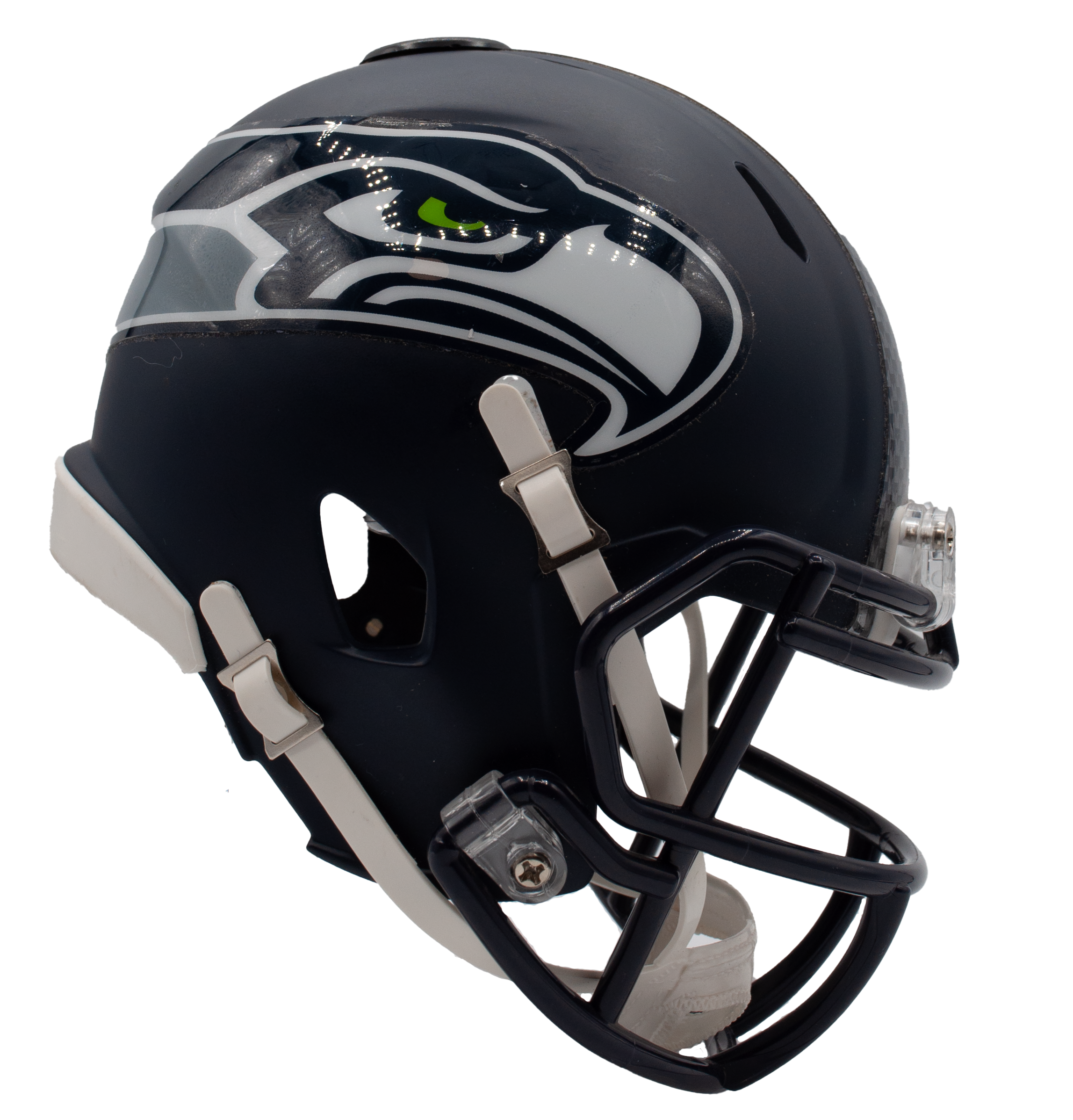 Seattle Seahawks NFL Team Logo Mini Football Helmet