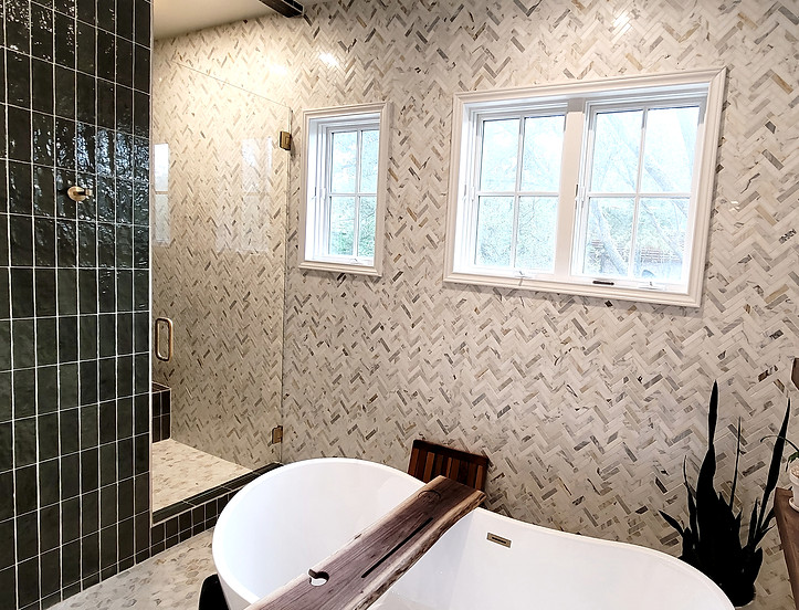 glass shower enclosure