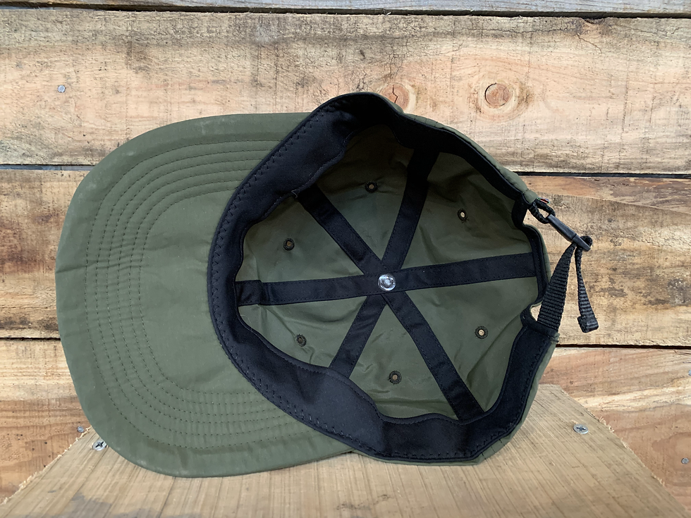 サムネイル： Hunthunt / 60/40 Waxed 6 Panel キャップ olive