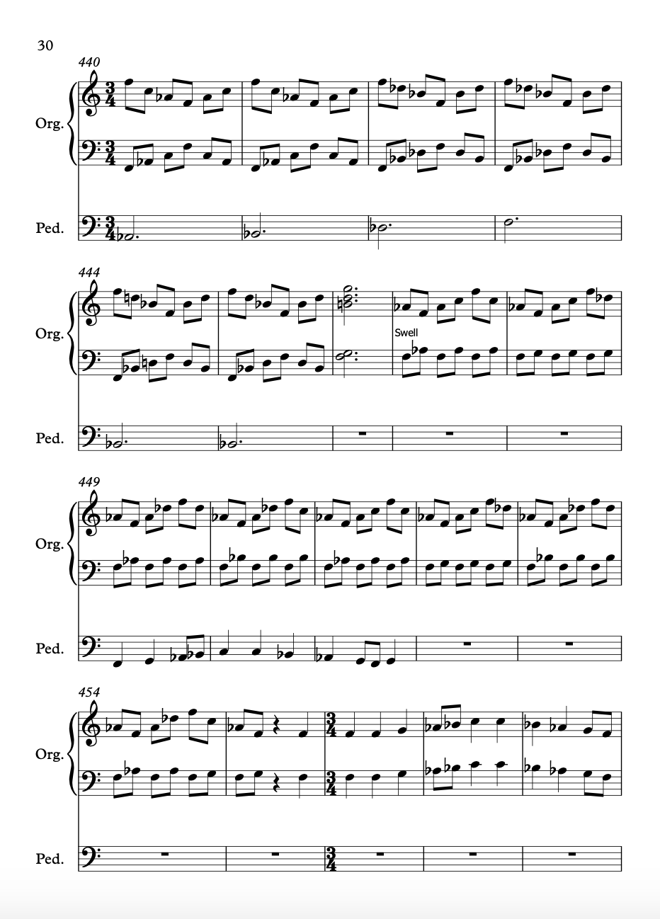 Thumbnail: TKM875 Anne Lister's Organ Sonata