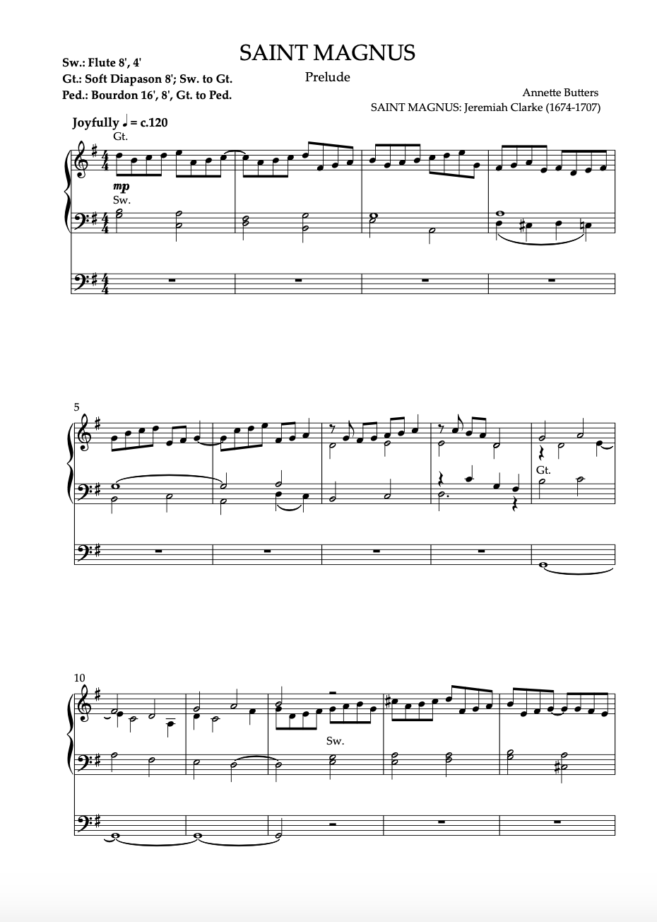 Thumbnail: Pipes of Praise (Volume 1) (PDF Download)