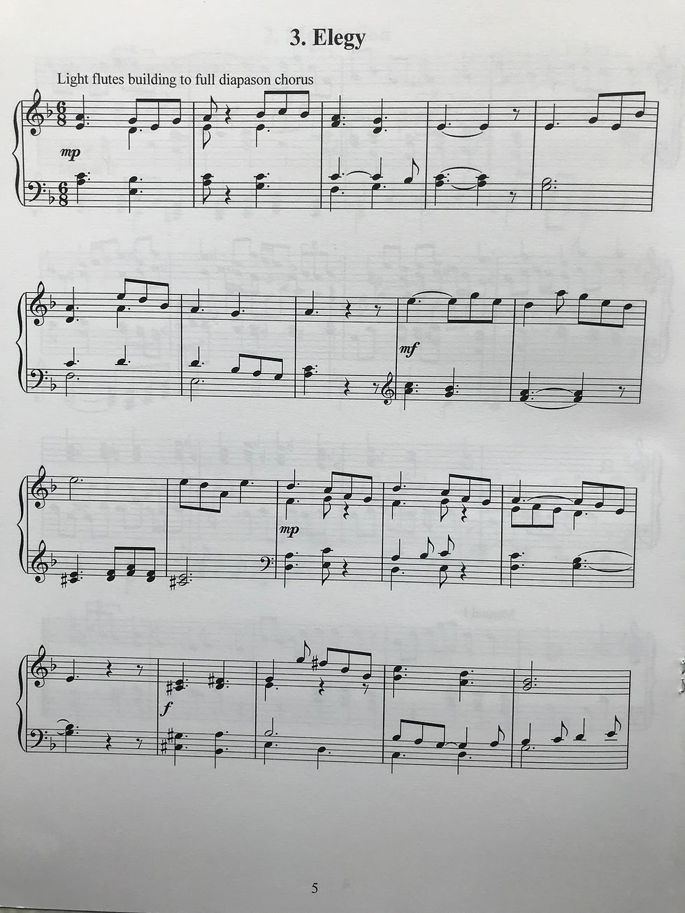 Thumbnail: 6055 Hambleton Suite for Organ (Manuals Only)
