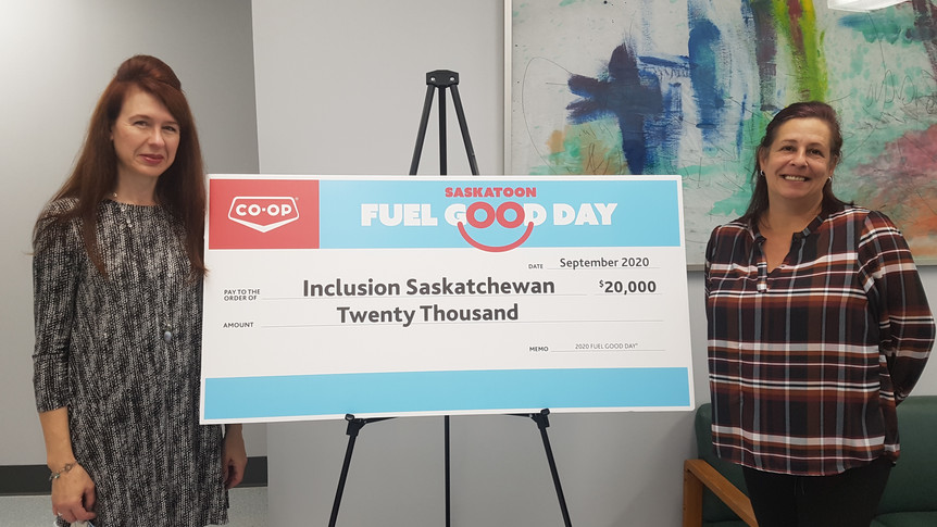 Fuel Good Day Raises $20,000 for Inclusion Saskatchewan