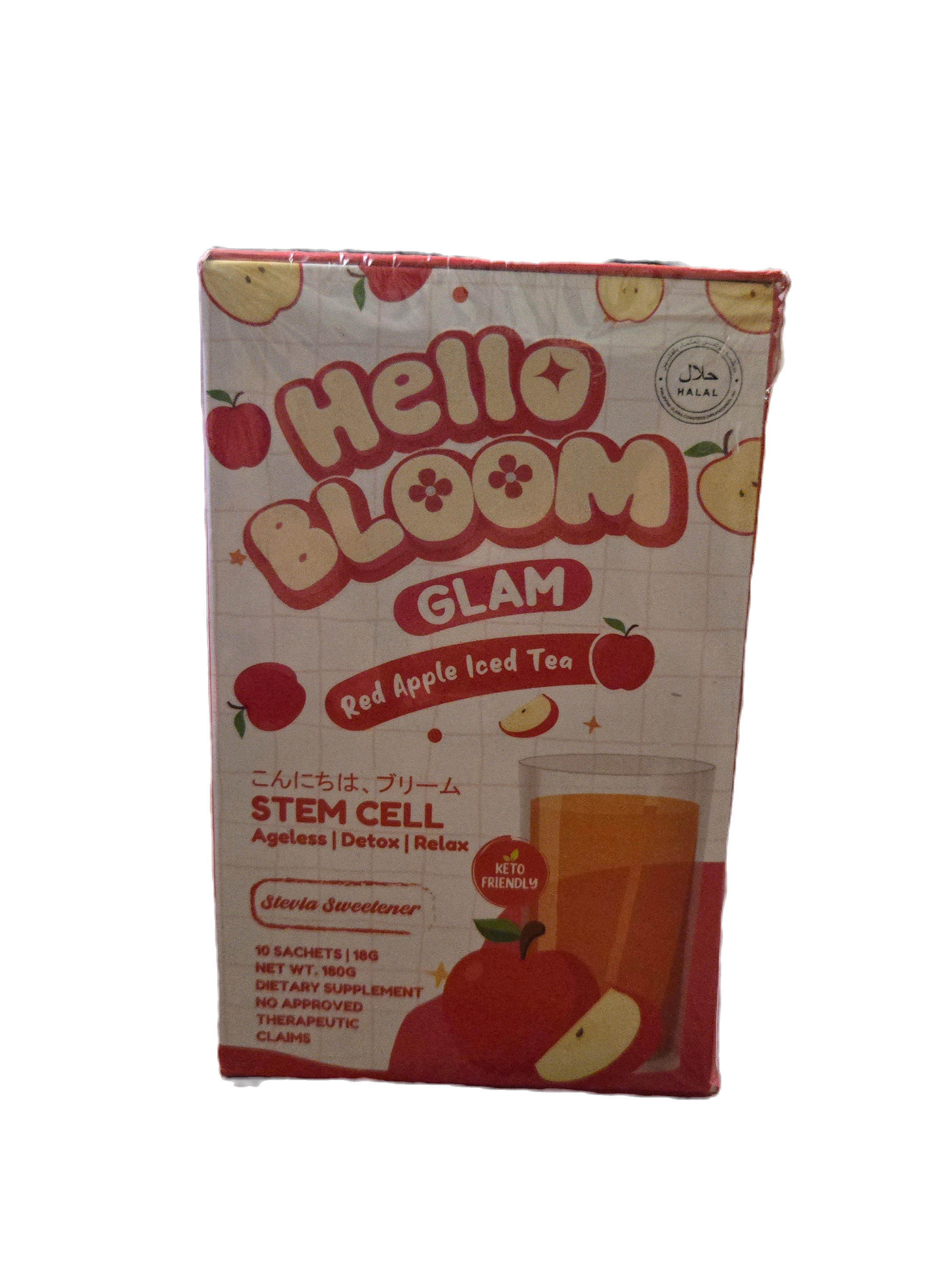 Hello Bloom Glam Red Apple Iced Tea