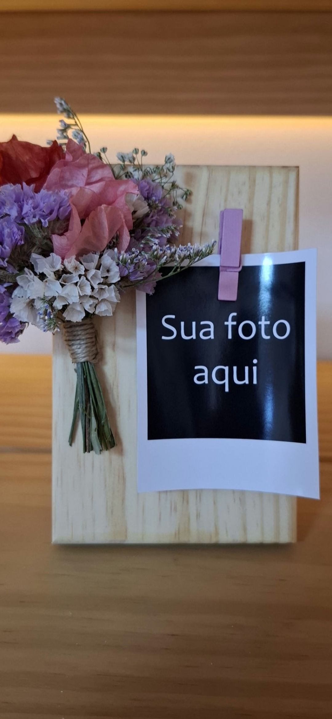 Porta retrato Floral