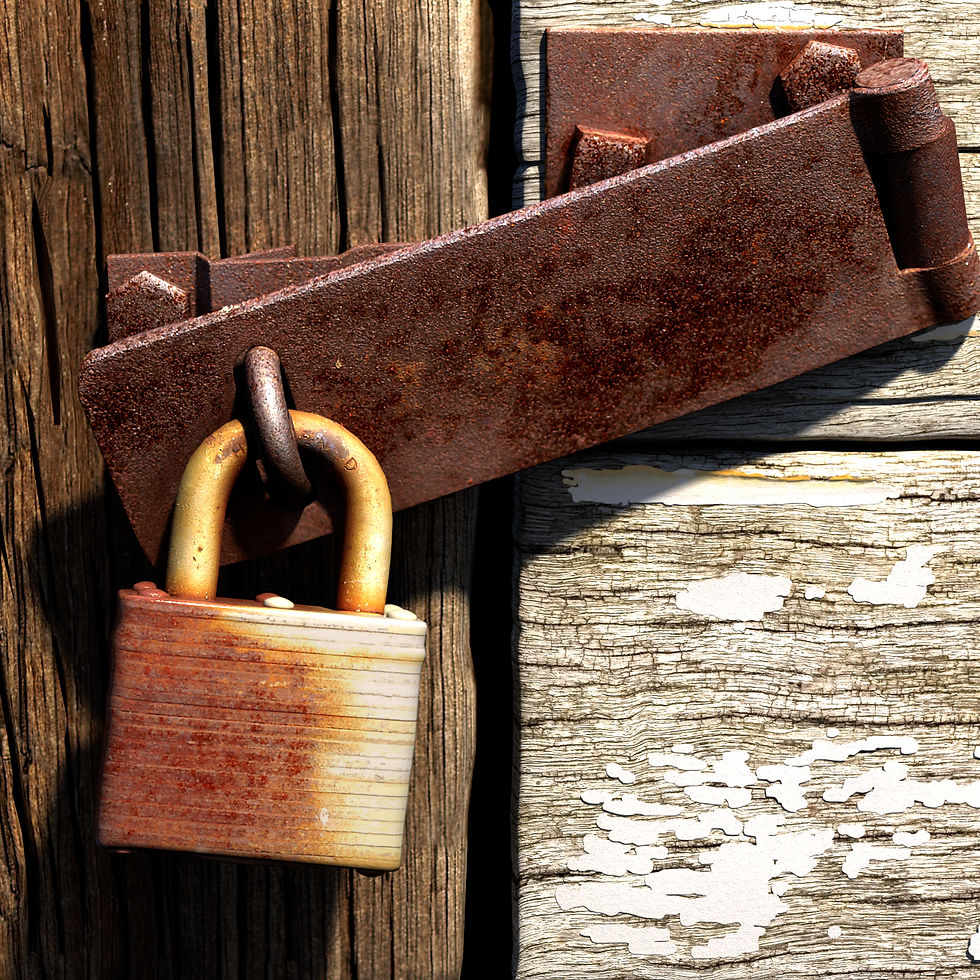 Demo Reel Asset: Rusty Lock