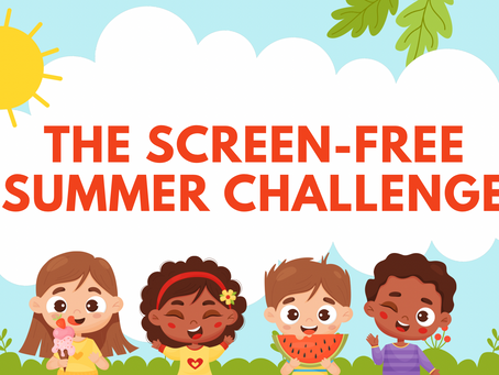 The Screen-Free Summer Challenge