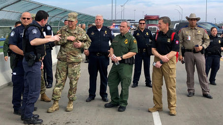 U.S. Customs and Border Protection Officers Return Home