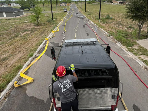 RGC Fire Department Conducts Annual Fire Hose Inspection
