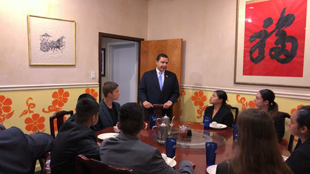 Rio Grande City Students Tour Washington D.C., Dine with Congressman
