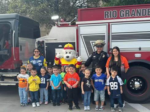 RGC Police and Fire Departments Engage Students at Career Day